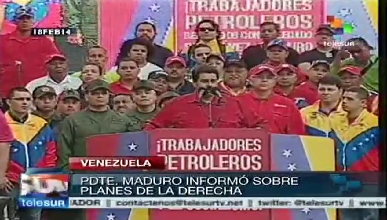 Derecha venezolana planeaba asesinar a Leopoldo López: Nicolás Maduro