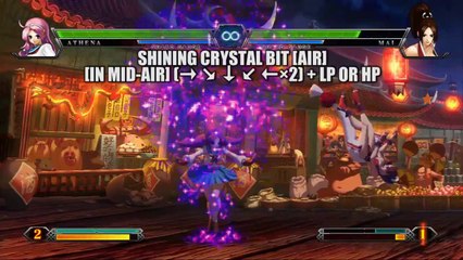 The King of Fighters XIII Team Psycho Soldiers Athena Trailer