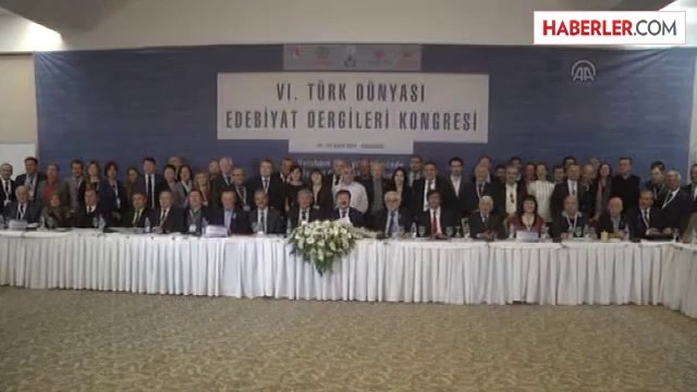 VI. Türk Dünyası Edebiyat Dergileri Kongresi sonuç bildirgesi -