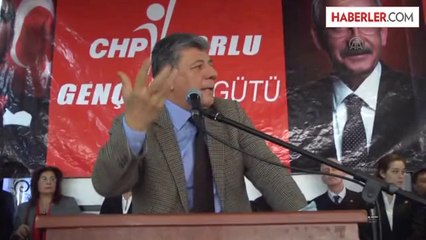 CHP İzmir Milletvekili Balbay, Çorlu'da