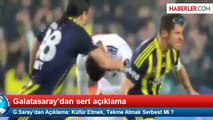 Galatasaray Kulübü'nden Açıklama