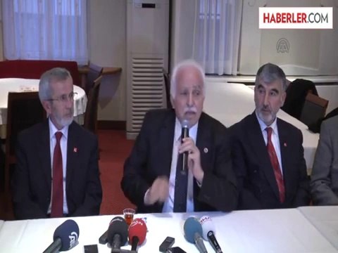 Saadet Partisi Genel Başkanı Mustafa Kamalak Bolu'da