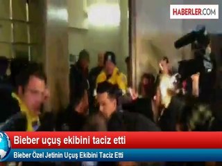 Justin Bieber Özel Jetinin Uçuş Ekibini Taciz Etti