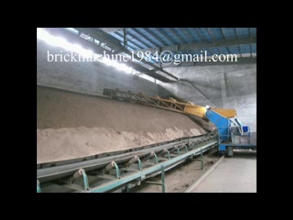Soil clay brick making factory