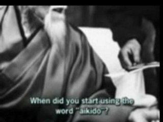 morihei ueshiba INTERVIEW