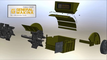 Satılık kubikser kırıcı darbeli kırıcı-General Makina