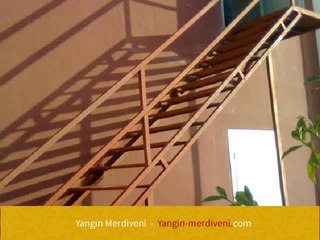 Yangın Merdiveni Basamak Genişliği