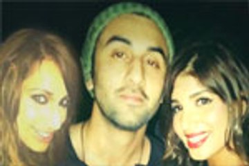 Ranbir parties with chicks on V-Day!