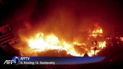 Nacht der blutigen Gewalt in Kiew