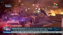 Al menos 25 muertos por protestas en Ucrania