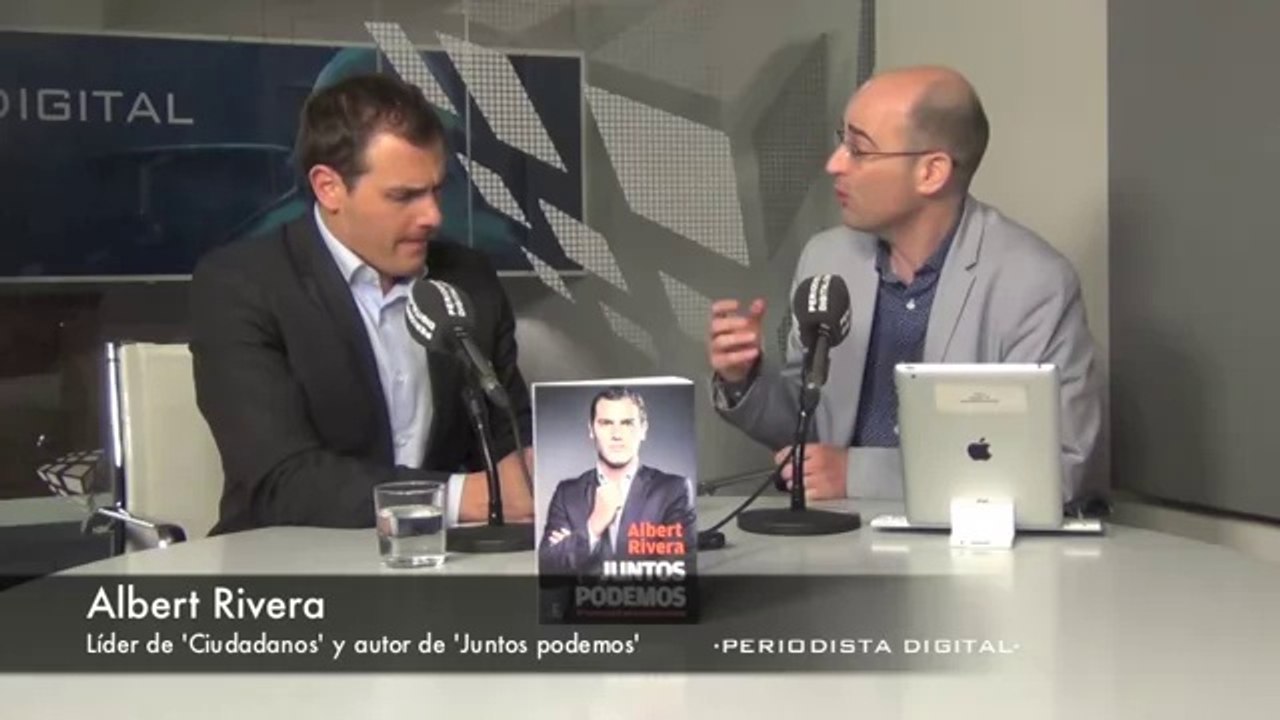 Albert Rivera, líder de Ciudadanos y autor de 'Juntos podemos'. 18-2-2014