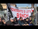 Napoli - Disoccupati, dopo gli arresti protesta davanti al Tribunale -live- (17.02.14)