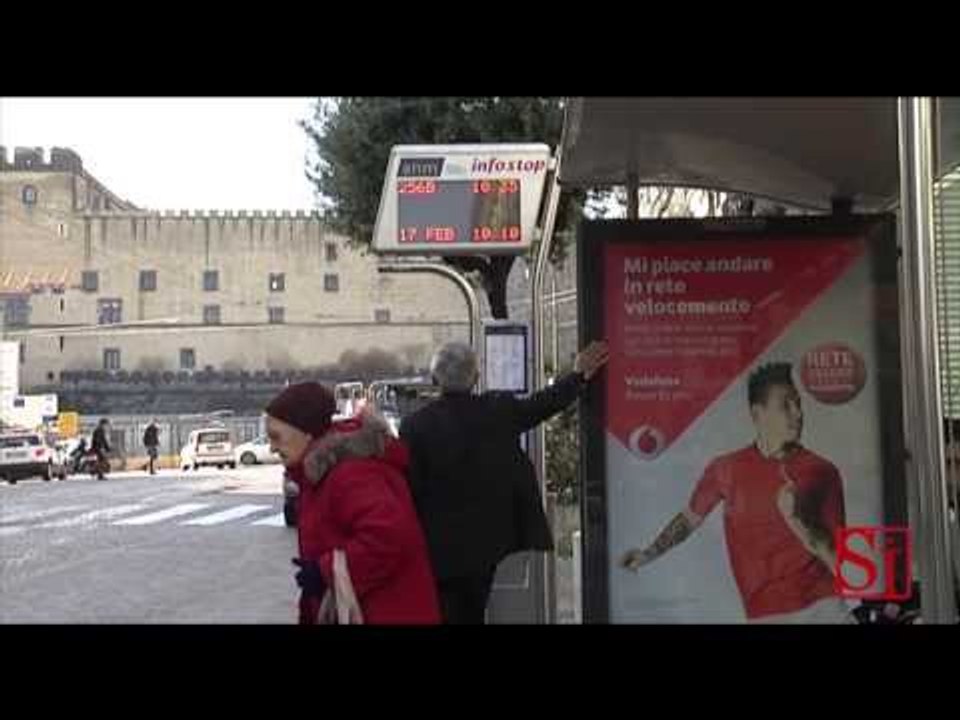 Napoli - Sciopero dei trasporti, città in tilt (17.02.14)