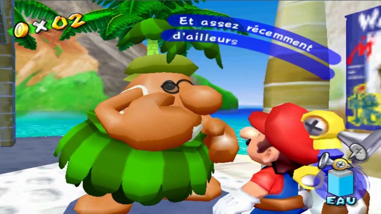 Super Mario Sunshine - L'Aéroport - Soleil : Arrivée sur l'île Delfino