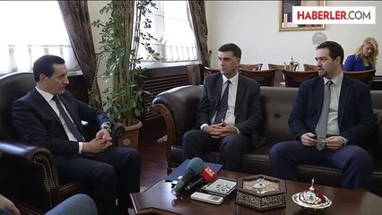 İşler, Bosna Hersek'in Ankara Büyükelçisi'ni kabul etti -