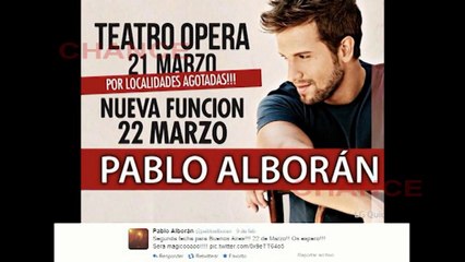 Pablo Alborán, "feliz" preparando su nuevo trabajo