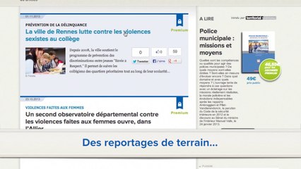 Présentation du Club Prévention Sécurité de la Gazette des communes