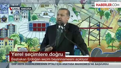 Erdoğan "AK Parti Seçim Beyannamesi"ni Açıklıyor