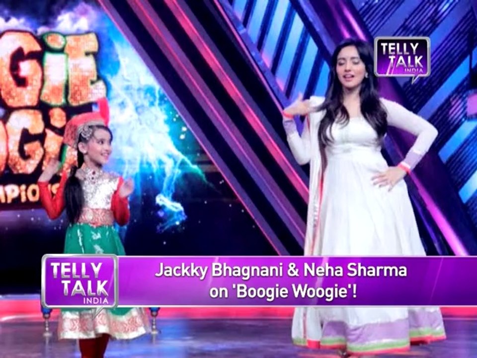 Boogie Woogie  Youngistaan movie stars Jackky Bhagnani and Neha Sharma on the sets‎ .mp4