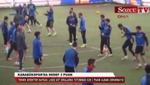 Karabükspor'da hedef 3 puan