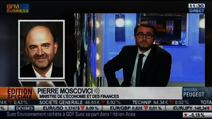 En quoi l'arrivée de l’État français au capital de PSA était-elle indispensable ?: Pierre Moscovici, dans Intégrale Placements – 19/02
