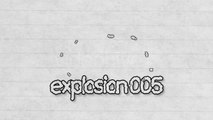 Cel drawn cartoon effects explosions - After Effects Template