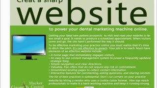 Dental Web Marketing - The Ultimate Dental Marketing Plan