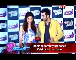 Ranbir Kapoor proposed Katrina Kaif for marriage