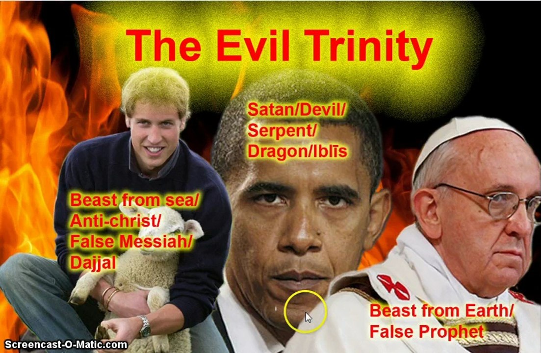 Devil & AntiChrist & False Prophet! are hear. The end is near!