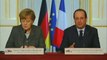 Ukraine : Hollande et Merkel condamnent des 