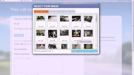 Creating an InLinkz link form for blog traffic