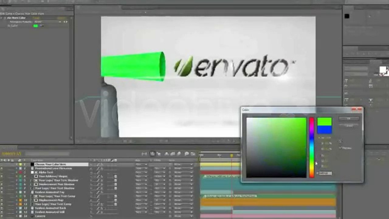 Make Some Air Horn Noise! - After Effects Template