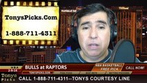 Toronto Raptors vs. Chicago Bulls Pick Prediction NBA Pro Basketball Odds Preview 2-19-2014