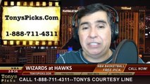 Atlanta Hawks vs. Washington Wizards Pick Prediction NBA Pro Basketball Odds Preview 2-19-2014