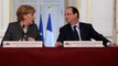 Conférence de presse de François Hollande et Angela Merkel #FrDe