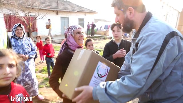 Dans la misère d'un camp de réfugiés syriens à la frontière turque