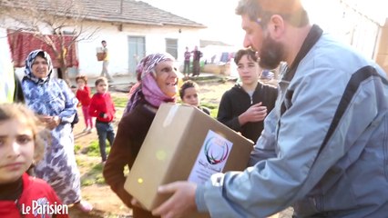 Dans la misère d'un camp de réfugiés syriens à la frontière turque