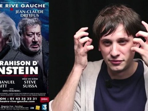 L'affiche de la trahison d'Einstein: ça va pas du tout !