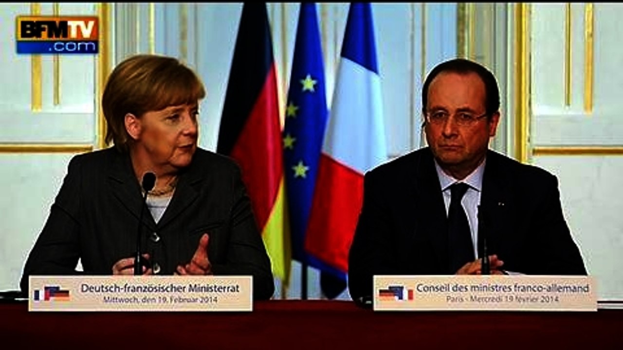 Merkel :"Nous nous demandons pourquoi ça n’avance pas plus vite parfois" - 19/02