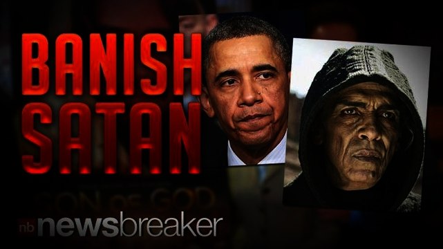 BANISH SATAN: The Devil Completely Cut From The Bible Movie For Looking Too Much Like President Obama