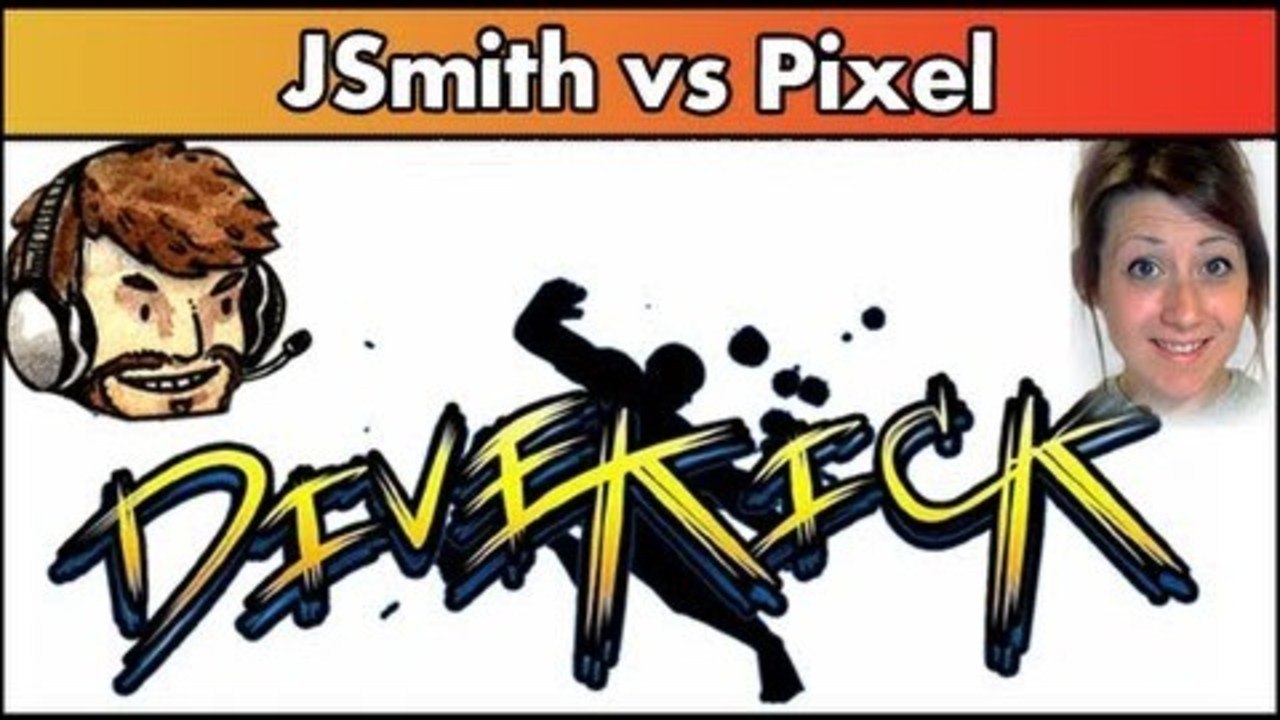 JSmith vs Pixel! DiveKick!