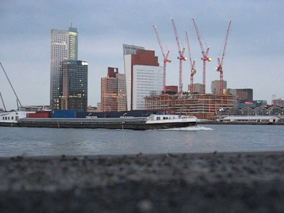 Rotterdam, Pays Bas : bateau