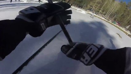 Tải video: A Hockey Game On Iced Tahoe Lake Filmed With GoPro Cameras