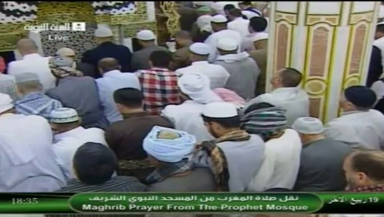 19th February 2014 Madeenah Maghrib led by Sheikh Bu'ayjaan