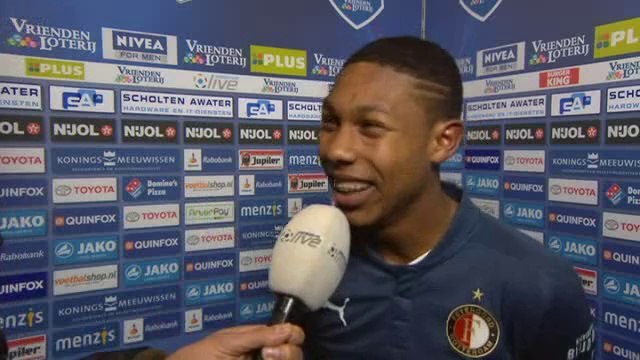 03-03-2013 Jean-Paul Boëtius na NEC - Feyenoord