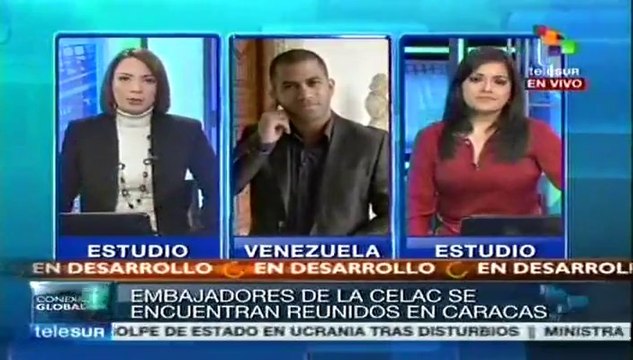 Agradece Elías Jaua a embajadores de Celac por apoyo a chavismo