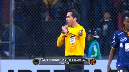 Copa Libertadores: Independiente 2-2 Union Espanola