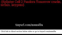 Splinter Cell 2 Pandora Tomorrow crack serial keygen