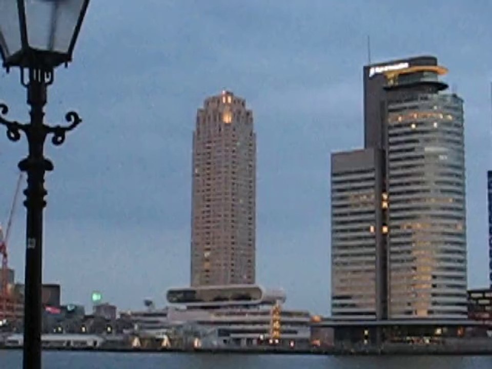 Rotterdam, Pays Bas : début de soirée
