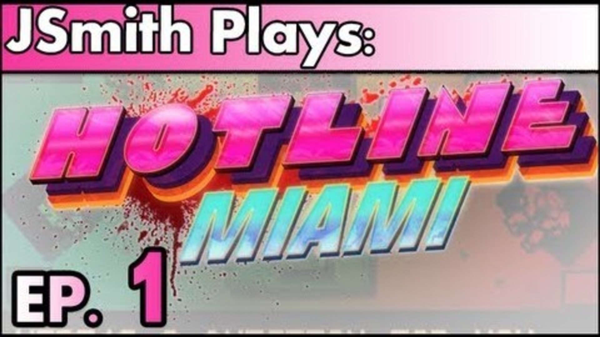 ⁣JSmith Plays Hotline Miami! Ep. 1 [Masked in Blood]